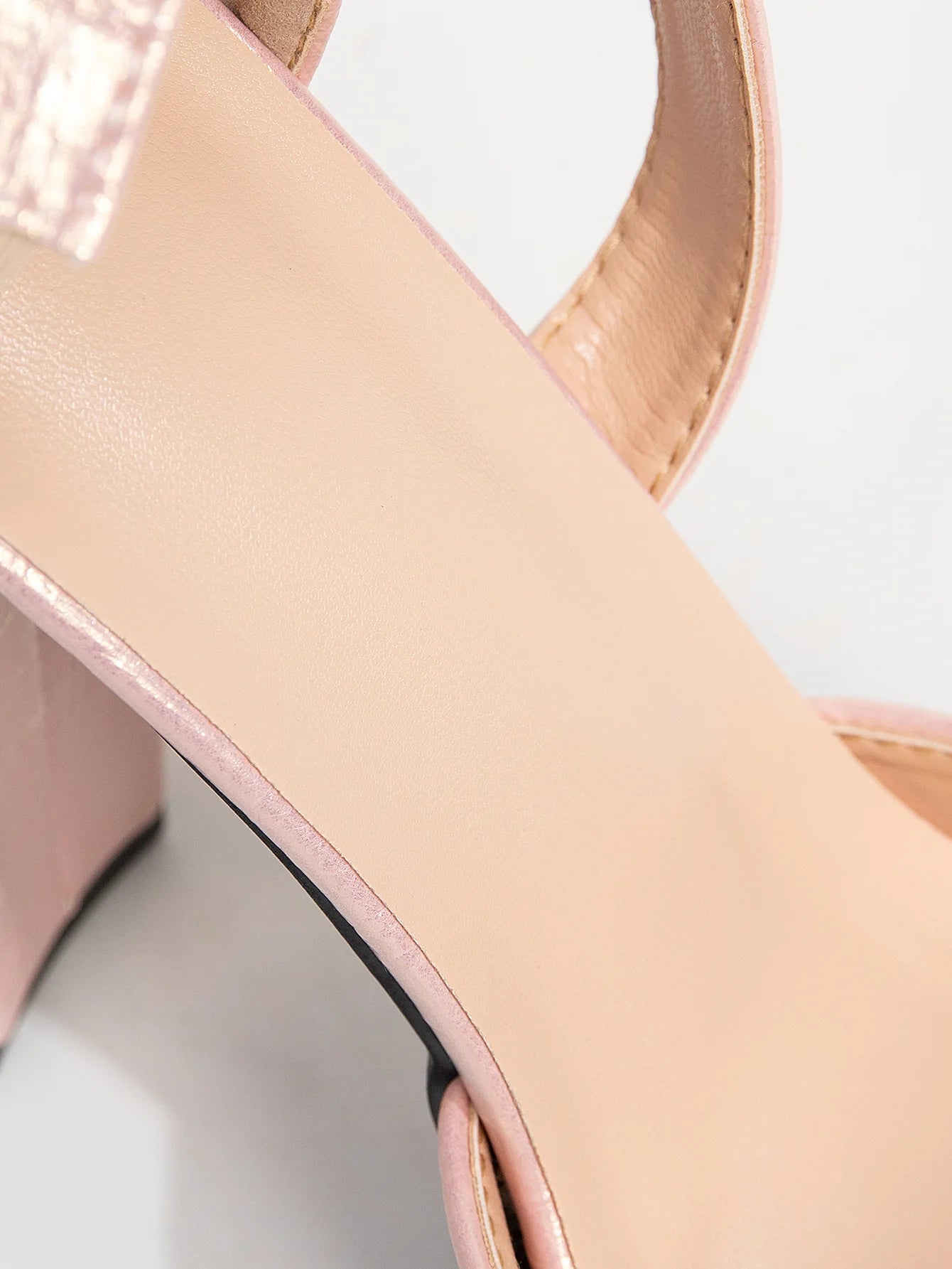 Fashion Buckle Strap Summer Platform Sandals For Women 12cm Chunky High Heel Pink Party Peep Toe Shoes Model Catwalk Show Heels