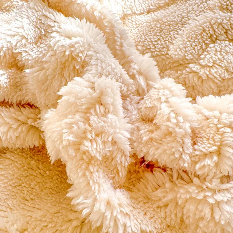 Warmth Duvet Cover Dual Use Blanket Warm Winter Blanket Soft Cozy Quilt Cover Plush Blankets for Beds Soft Cozy NO Pillowcases