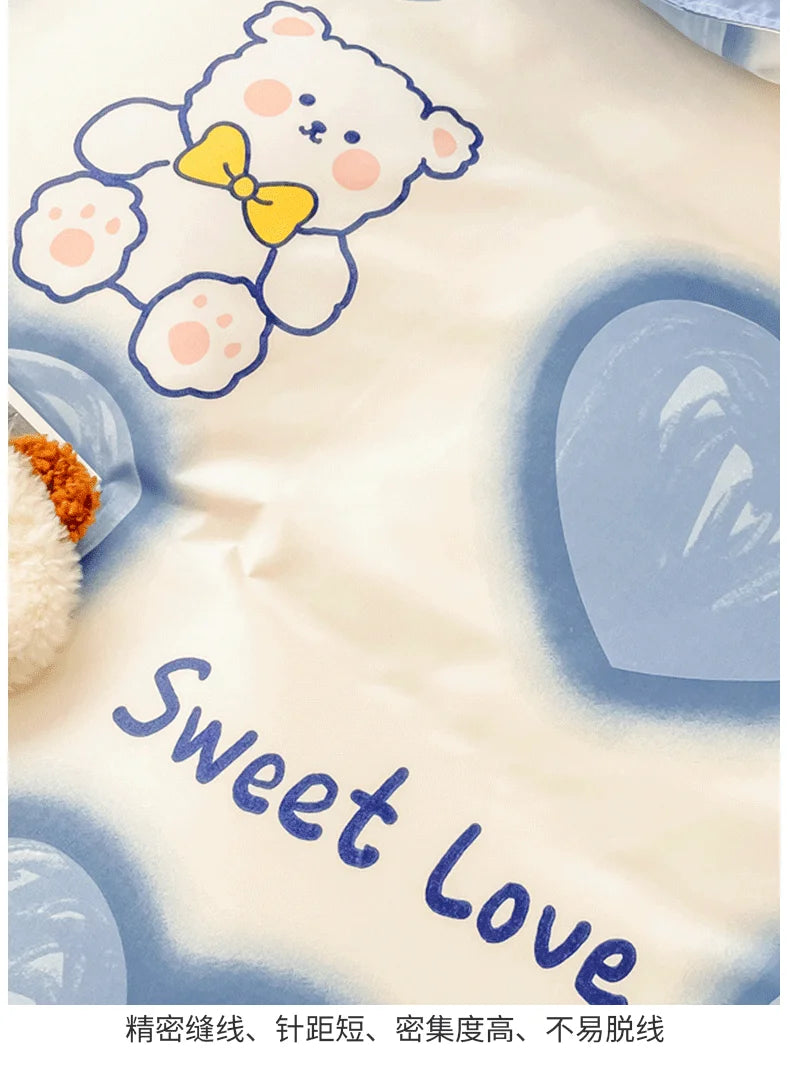 Warm Duvet Covers Suitable for Various Skin Types in Autumn Winter Spring Soft Bedding Covers Suitable for All Seasons Bed Sack