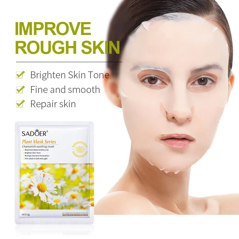 8pcs Fruits Face Mask Beauty Facial Skincare Masks Moisturizing Firming Hydrating Facial Mask Face Care Korean Cosmetics