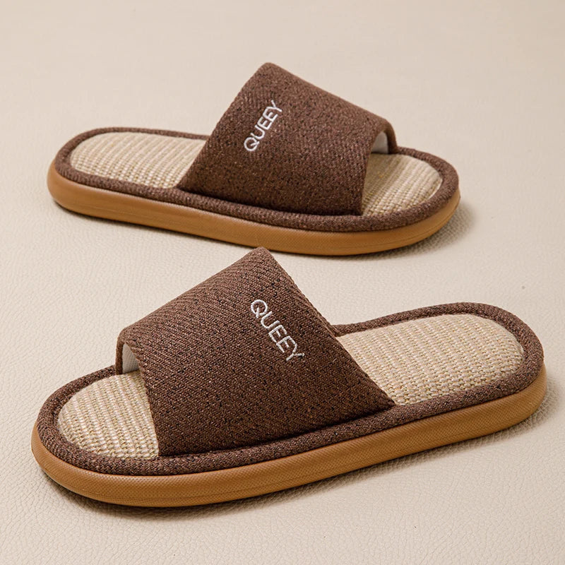 New  slippers for women at home, indoor anti Non-Slip couple summer floor slippers Men Shoes For All Seasons