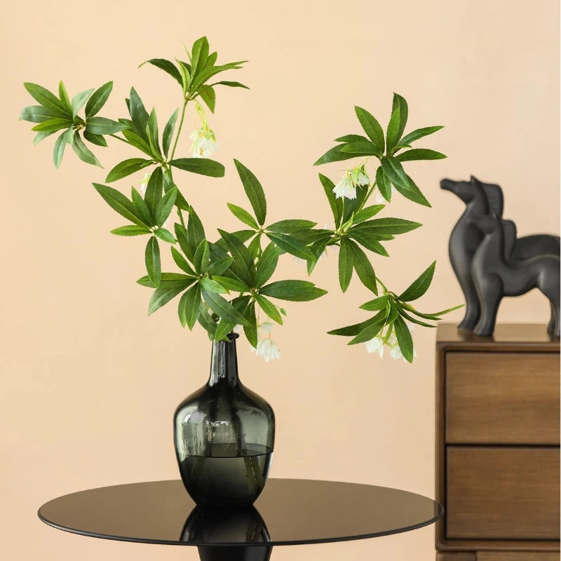 Artificial Green Plants Artificial Flowers Zen Inspired Artificial Bonsai Living Room Foyer Office Desk Decorations