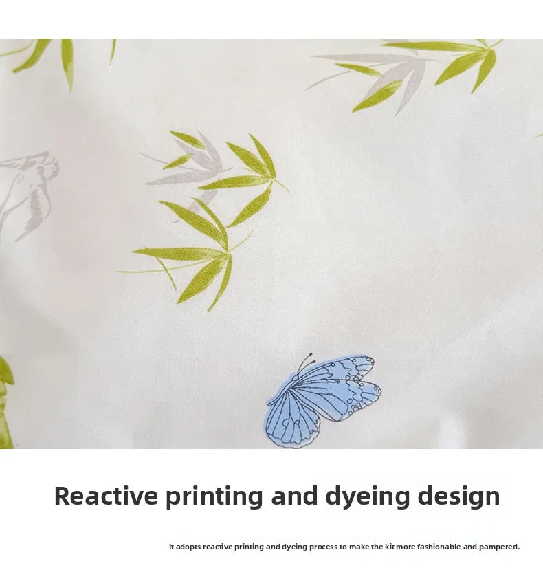 Spring 2025 Plant-based Cashmere Single Quilt Cover Printed Duvet Cover Skin-friendly and Breathable Bedding 150x200 220x240
