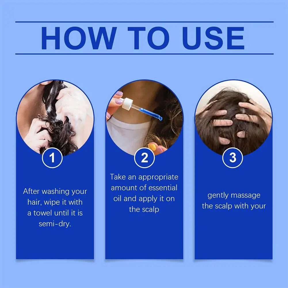 Hair Density Serum Deep Nourishment And Moist For Damage Hair Treatment,anti-hair Loss Natural Hair Growth Liquid