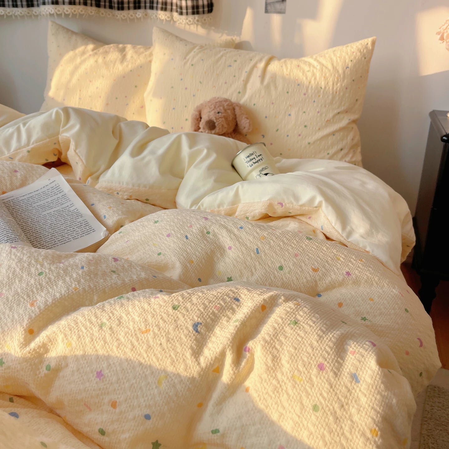 Ultra Soft Microfiber Duvet Cover With Zipper Closure Corner Ties Fade Stain Resistant Easy Care Bedding for Adults Kids Bedroom