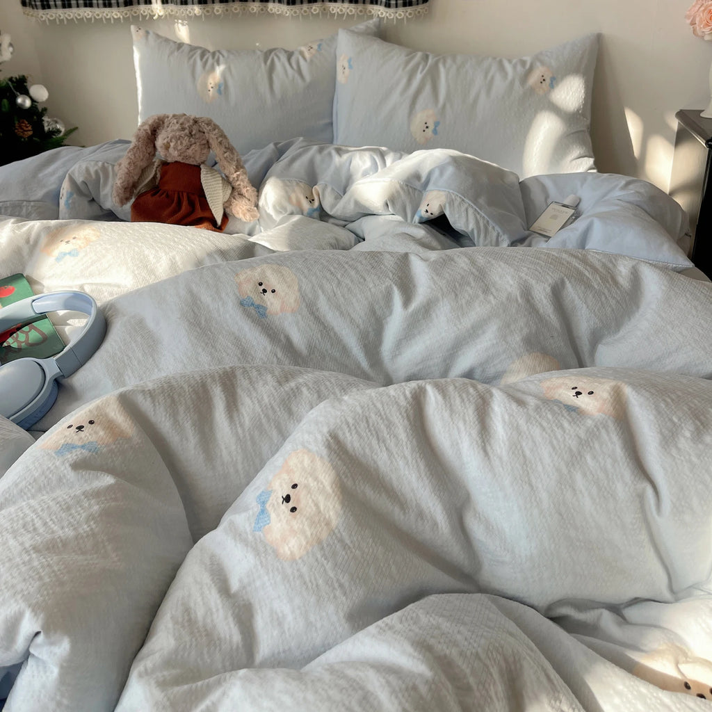 Ultra Soft Microfiber Duvet Cover With Zipper Closure Corner Ties Fade Stain Resistant Easy Care Bedding for Adults Kids Bedroom