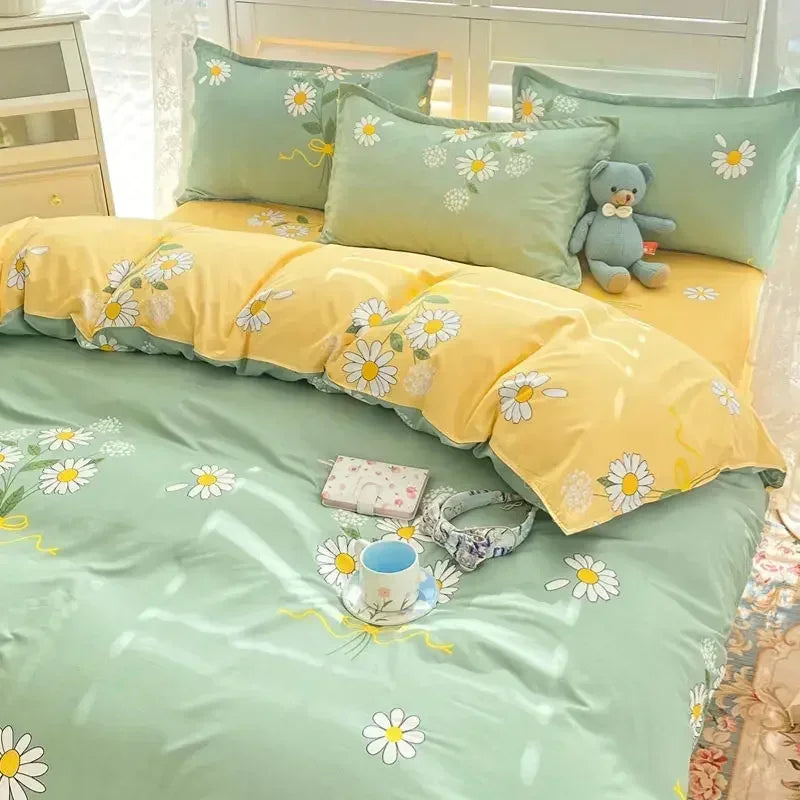 Warm Duvet Covers Suitable for Various Skin Types in Autumn Winter Spring Soft Bedding Covers Suitable for All Seasons Bed Sack