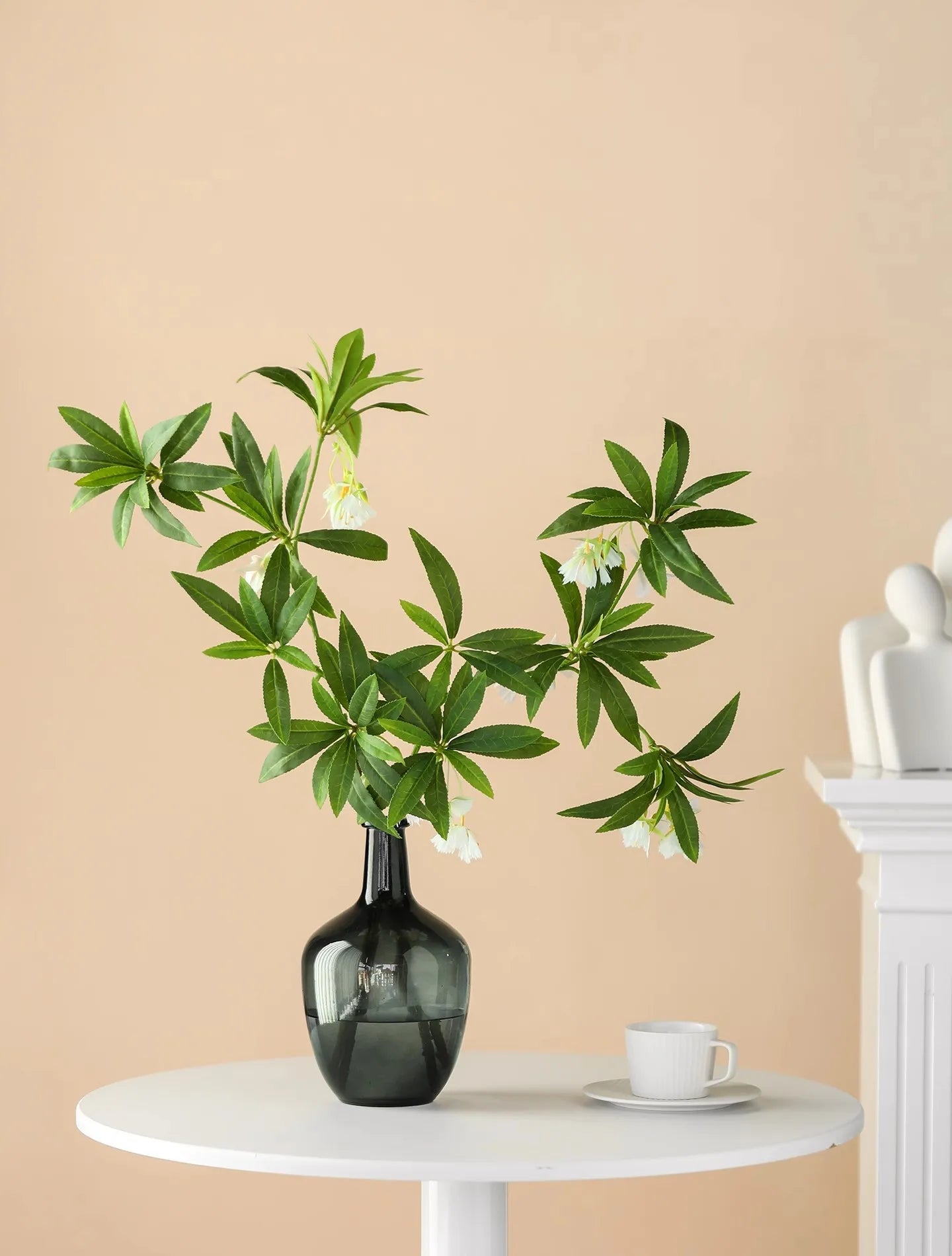 Artificial Green Plants Artificial Flowers Zen Inspired Artificial Bonsai Living Room Foyer Office Desk Decorations