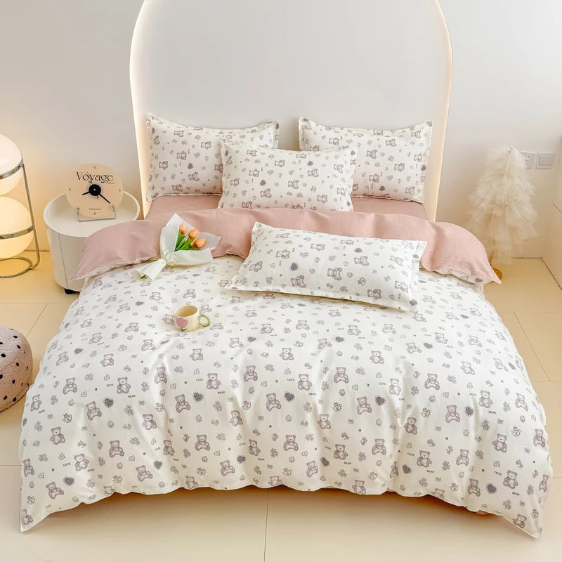 Spring 2025 Plant-based Cashmere Single Quilt Cover Printed Duvet Cover Skin-friendly and Breathable Bedding 150x200 220x240